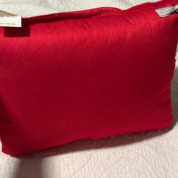 Festive Beaded Holiday Pillows - Picture 3 of 9